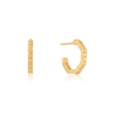 Octavia | Beaded Mini Hoops